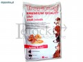 Adult Turkey & Rice czna zawarto skadnikw pochodzenia zwierzcego: 30%. Skad: suszony drb, pszenica penoziarnista, kukurydza, hydrolizat biaka drobiowego, suszony indyk 4%, ry 4%, otrby pszenne, olej drobiowy, susz z jabek 3%, suszony groszek 1,2%, suszona marchew 1,2%, zarodki pszenne, zarodki kukurydziane, glony kelp Ascophyllum nodosum 1,2%, zeolit, polifosforan sodu. Dodatki (na kg): Dodatki dietetyczne: wit. A 12 000 j.m., wit. D3 640 j.m., wit. E 520 mg, wit. C 80 mg, wit. B1 4,0 mg, wit. B2 17,5 mg, wit. B6 8,6 mg, wit. B12 24 mcg, E1 (Fe) 160 mg, E6 (Zn) 120 mg, E5 (Mn) 32 mg, E4 (Cu) 14 mg, E2 (I) 0,7 mg, E8 (Se) 0,1 mg. Dodatki technologiczne: przeciwutleniacze. Skadniki analityczne: biako surowe 25,0%, oleje i tuszcze surowe 14,5%, wkno surowe 3,0%, popi surowy 10,0%, wilgotno 10,0%. (Zobacz wicej)